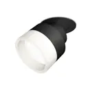 Светильник точечный встраиваемый светодиодный Ambrella Light Xm8102520 2 м² под отверстие 7.5 см цвет черный