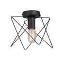 Светильник настенно-потолочный VITALUCE V4721-1_1PL 1 лампа 3 м² цвет черный