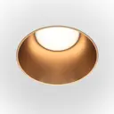 Светильник точечный встраиваемый Maytoni Dl051-01-gu10-rd-wmg 2 м² под отверстие 9.3 см цвет матовое золото