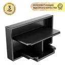 Заглушка Geni для трекового шинопровода однофазного черная