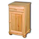 Комод Дом мебели из сосны 44-02 Вокко 1 ящик 44x38x74 см сосна цвет бежевый