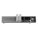 Конвектор внутрипольный Varmann Ntherm с решеткой N RR U EV1 300x90x2000 мм биметалл графитовый/серый
