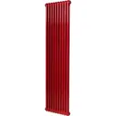 Радиатор Irsap Tesi 1735 10 секций боковое подключение сталь красный