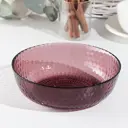 Блюдо сервировочное Luminarc Идиллия 18x5.50x18 см стекло цвет бордовый