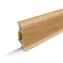 Плинтус напольный Идеал Классик 212 Дуб светлый 55x22x2200 см 40 шт