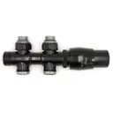 Комплект терморегулирующий прямой Vario Term Tucan Twins TSGS0224CFP 1/2" цвет черный матовый