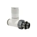 Вентиль терморегулирующий прямой SR Rubinetterie Tondera 1/2"х3/4" E цвет белый
