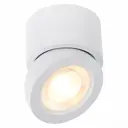 Светильник точечный светодиодный накладной ALMA LIGHT ALC00051WH-4000K-LED.1x10W 3.50 м² нейтральный белый свет цвет белый