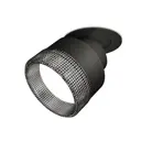 Светильник точечный встраиваемый светодиодный Ambrella Light Xm8102541 2 м² под отверстие 7.5 см цвет черный