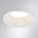 Светильник точечный встраиваемый светодиодный Arte lamp Frame A7993pl-1wh под отверстие 60 мм 7 Вт нейтральный белый свет цвет белый