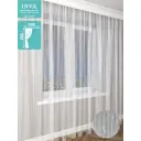 Штора на шторной ленте Inva органза "Дождик" 500x240 см цвет белый