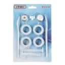 Комплект для подключения радиатора Otmo 1x3/4" с двумя кронштейнами