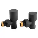 Комплект подключения радиатора угловой Vivaldo ARV 1/2" антрацит