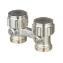 Узел нижнего подключения прямой Oventrop 1015813 3/4"x3/4" евроконус латунь