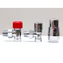 Комплект терморегулирующий угловой Vario Term Royal ROGS0202CFK 1/2" цвет хром