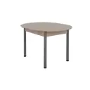 Стол овальный Mebelson Квартет 120-199x90x200 см ЛДСП цвет светло-бежевый