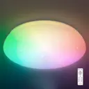 Люстра потолочная светодиодная Estares SATURN SATURN 25W RGB с пультом управления 12 м² изменение оттенков белого цвет белый