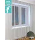 Тюль на шторной ленте Inva Адель 600x250 см цвет белый, золотистый