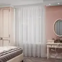 Тюль Марта YML511 на шторной ленте 250x300 см, цвет светло-серый