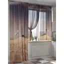 Штора на шторной ленте Helga Бриорвис 260x150 см цвет бежевый