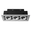 Светильник точечный встраиваемый ARTE LAMP A5930PL-3WH CARDANI MEDIO 3 м² цвет белый