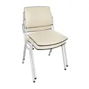 Комплект стульев 2 шт Nowy styl Isit white 45x81x55 см искусственная кожа цвет бежевый