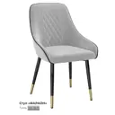 Стул Milavio Фараон 28/31Ч/З 47x88x57 см Текстиль цвет белый