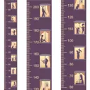 Наклейка House interio 5-402 1.48x0.21 м цвет фиолетовый/желтый