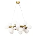 Люстра подвесная Arte lamp A3988sp-20ab 20 ламп 23 м² цвет античная бронза
