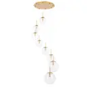Светильник подвесной Arte lamp A1900sp-8ab 8 ламп 15 м² цвет античная бронза