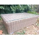 Журнальный столик Sunset из ротанга sm-9003 Капучино