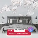 Фотообои флизелиновые Первое ателье 300x190 см Нежные веточки сакуры