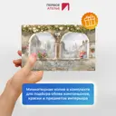 Фотообои флизелиновые Первое ателье Веранда с двумя окнами и цветами 400x270 см 28861-1-9-3138