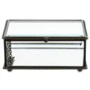 Шкатулка 10.50x6.50 см цвет прозрачный