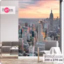Фотообои флизелиновые Bartonwall 200x270 см Ночной город Нью-Йорк