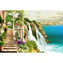 Фотообои Divino Старинный дом на скале 400x270 см F-299