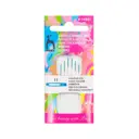 Иглы ручные для вышивания и шитья Crewels с цветным ушком № 11 6 шт