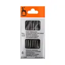 Иглы для шитья с упрощенным вдеванием для слабовидящих №4-8 6 шт