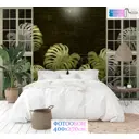Фотообои флизелиновые Luxury walls 400x270 см Листья AM20004