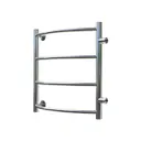 Полотенцесушитель водяной Zox ЛЦ П4 Дуга 60x40x50 см 1" нержавеющая сталь