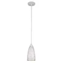 Люстра подвесная IMEX 1*60Вт E27 MD.2963-1-P WH+SL