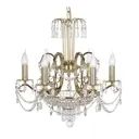 Люстра подвесная хрустальная Dio D`Arte Elite Alessandria E 1.1.6.600 G