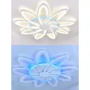 Люстра потолочная светодиодная NATALI KOVALTSEVA LED LAMPS 81151 HOLDER 28 м² изменение цвета RGB цвет белый