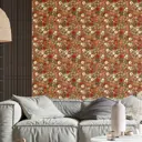Обои флизелиновые Decoracion Цветочное ассорти 4x2.8 м светло-бежевые 7183002