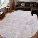 Ковер Лакшери 27705 23428 Овал (3.0) 300x600 см полиэстер