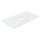 Столешница в ванную Allen brau 00274498 81x46.8см Керамика цвет белый