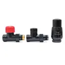 Комплект терморегулирующий прямой Vario Term Elegant ELGS0224C/FP 1/2" цвет черный матовый