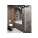 Полотенцесушитель водяной Guardo Stretto П3 14x150 см нержавеющая сталь 1/2" цвет белый матовый