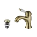 Смеситель для раковины Maretti Avorio AV32RF53 цвет бронза