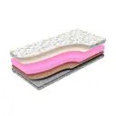 Матрас Димакс Очумелкин х/б 71683_70_140 70x140x13 см беспружинный 1-спальный